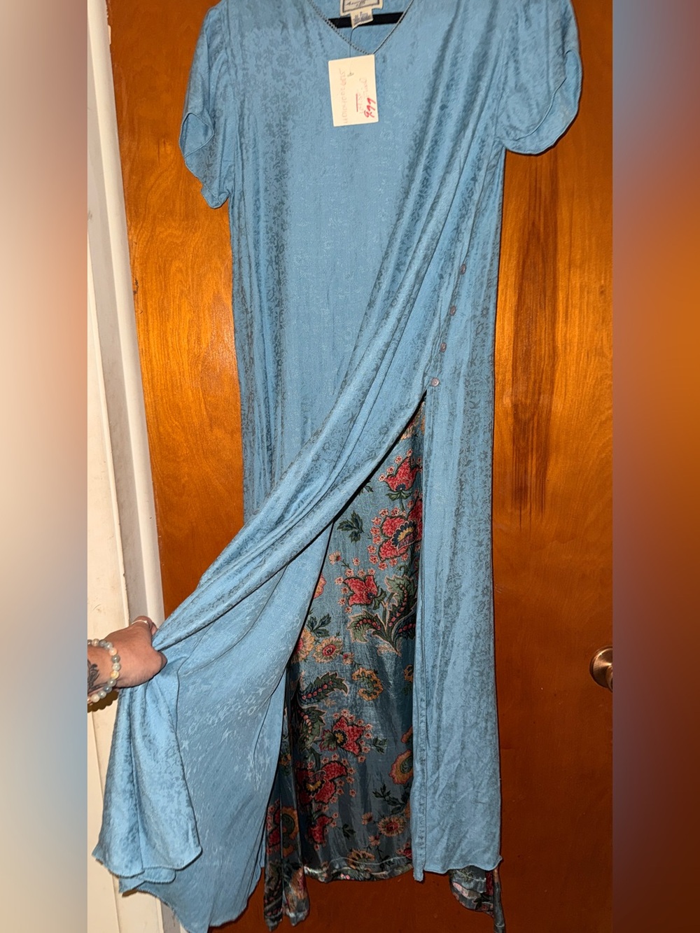 NWT Vintage April Cornell Deadstock! TWO Gorgeous Maxi Dresses Sz Small - RARE!💎